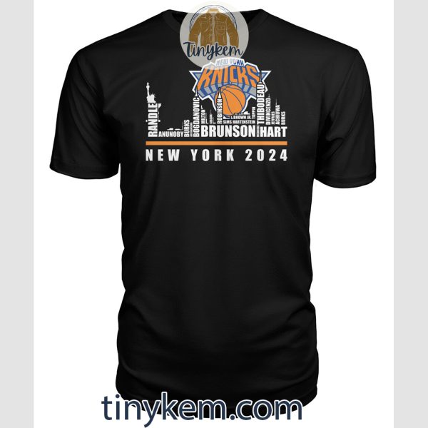 NY Knicks Roster 2024 Tshirt, Hoodie, Sweatshirt