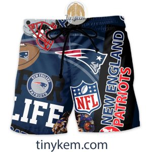 New England Patriots Hawaiian Shirt and Beach Shorts2B3 1yWso