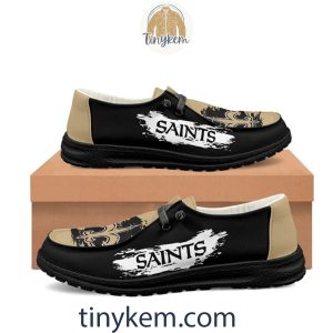New Orleans Saints Dude Canvas Loafer Shoes2B2 ZPyMv