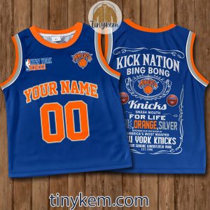 New York Knicks Customized Basketball Suit Jersey Knicks Nation2B3 BhlJ3