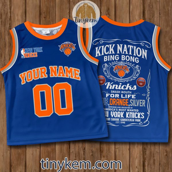 New York Knicks Customized Basketball Suit Jersey: Knicks Nation