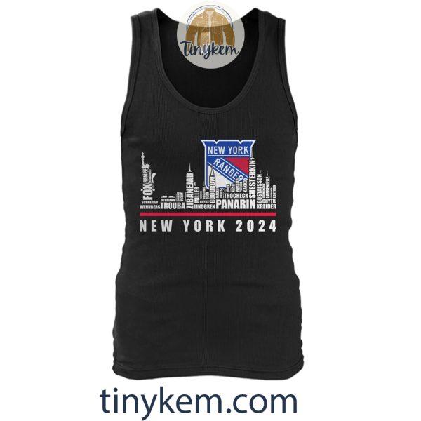 New York Rangers Roster 2024 Tshirt