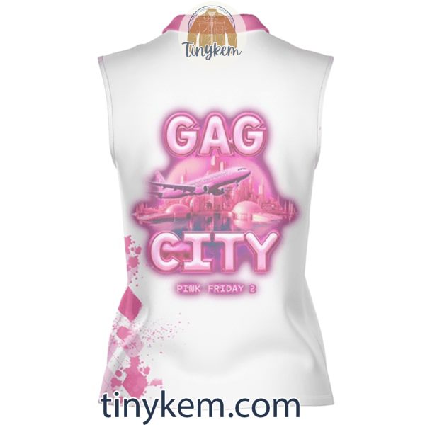 Nicki Minaj GAG City Women Sleeveless Polo