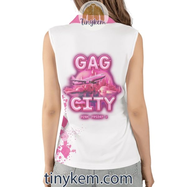 Nicki Minaj GAG City Women Sleeveless Polo