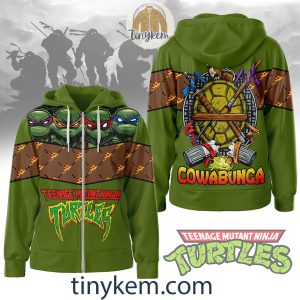 Ninja Turtle Cowabunga Zipper Hoodie