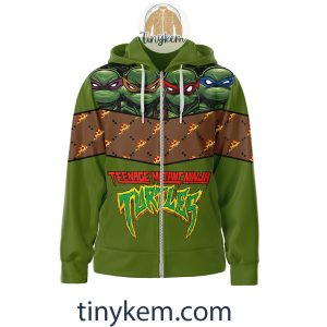 Ninja Turtle Cowabunga Zipper Hoodie