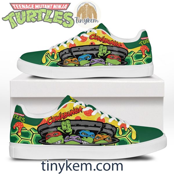 Ninja Turtles Leather Skate Shoes