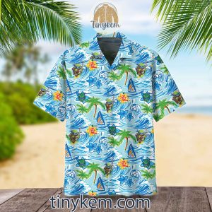 Ninja Turtles Surfing Hawaiian Shirt2B8 rnIpp