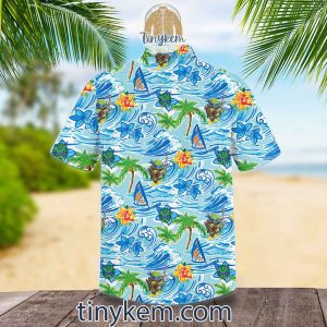 Ninja Turtles Surfing Hawaiian Shirt2B9 wPMVv
