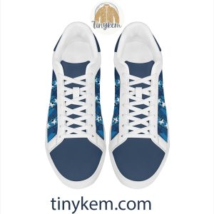 Nsync Blue Leather Skate Shoes2B2 f7Vwj
