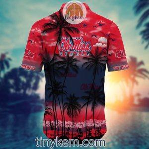 Ole Miss Rebels Summer Coconut Hawaiian Shirt2B3 Zwi7V