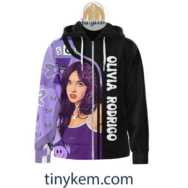 Olivia Rodrigo Zipper Hoodie: It’s Brutal Out Here