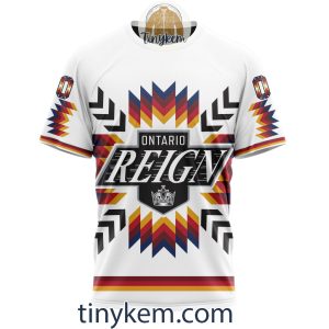 Ontario Reign Native Pattern Design Hoodie Tshirt Sweatshirt2B6 LJ5Hc