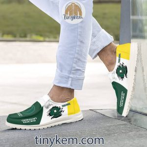 Oregon Ducks Customized Canvas Loafer Dude Shoes2B2 X6zdo