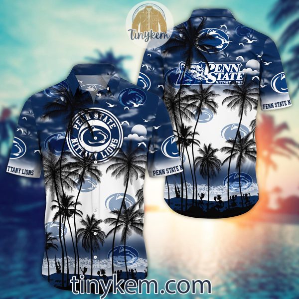 Penn State Nittany Lions Summer Coconut Hawaiian Shirt