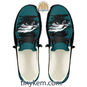 Philadelphia Eagles Dude Canvas Loafer Shoes2B8 nCPqr