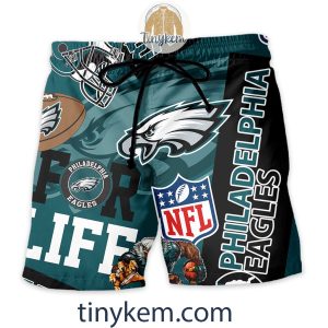 Philadelphia Eagles Hawaiian Shirt and Beach Shorts2B3 cqjk1