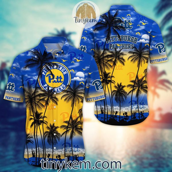 Pittsburgh Panthers Summer Coconut Hawaiian Shirt