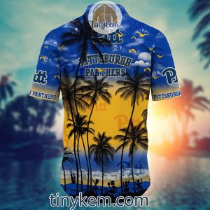 Pittsburgh Panthers Summer Coconut Hawaiian Shirt2B3 ByqT9