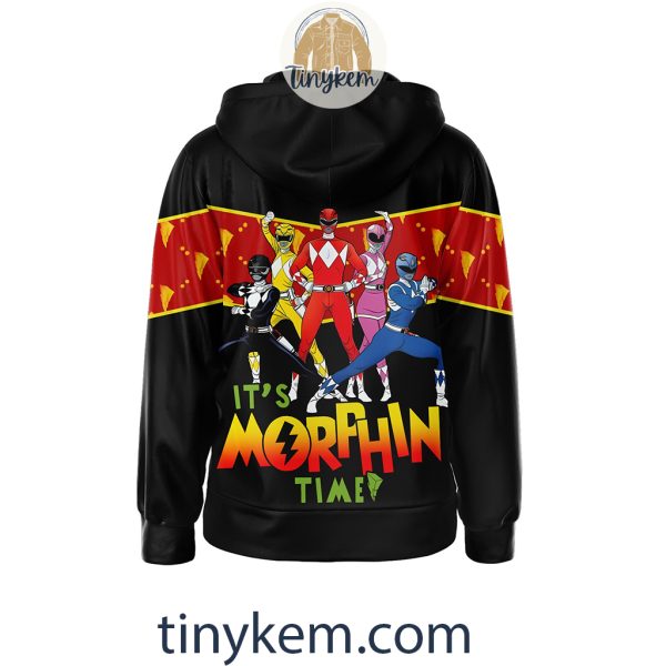 Power Rangers Mighty Morphin Zipper Hoodie