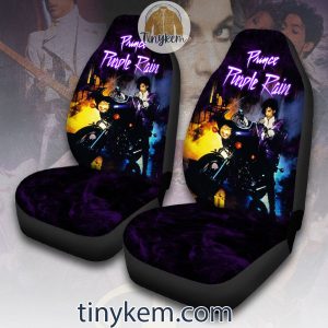 Prince Purple Rain Car Seat Cover