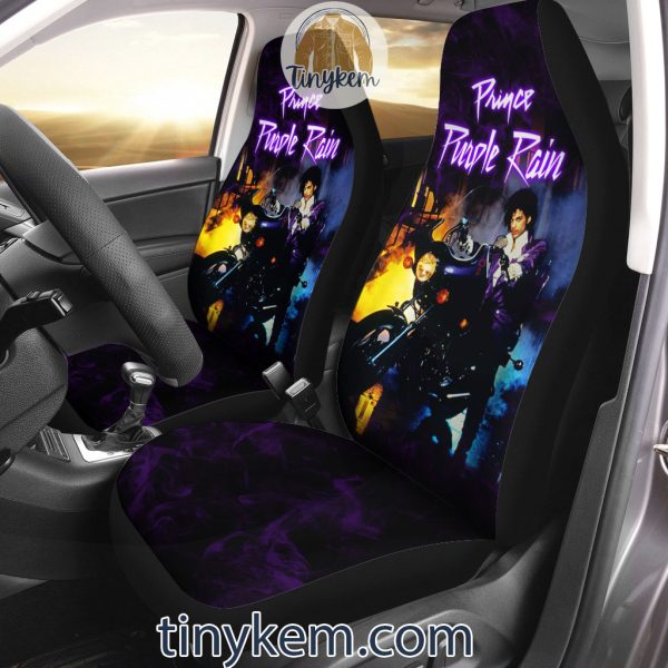 Prince Purple Rain Car Seat Cover