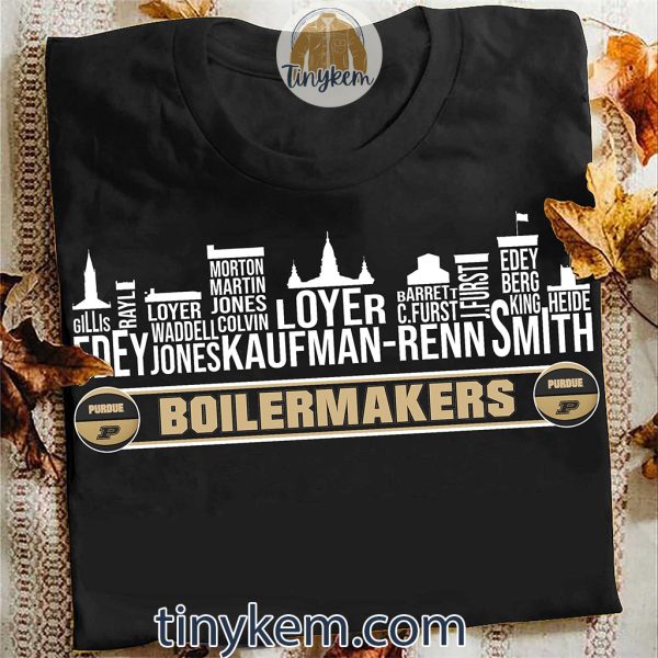 Purdue Boilermakers Roster 2024 Tshirt