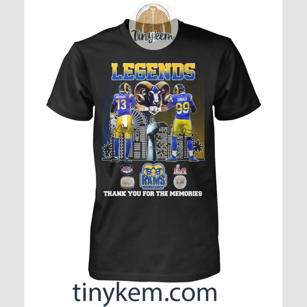 Rams Legends Warner And Donald Tshirt