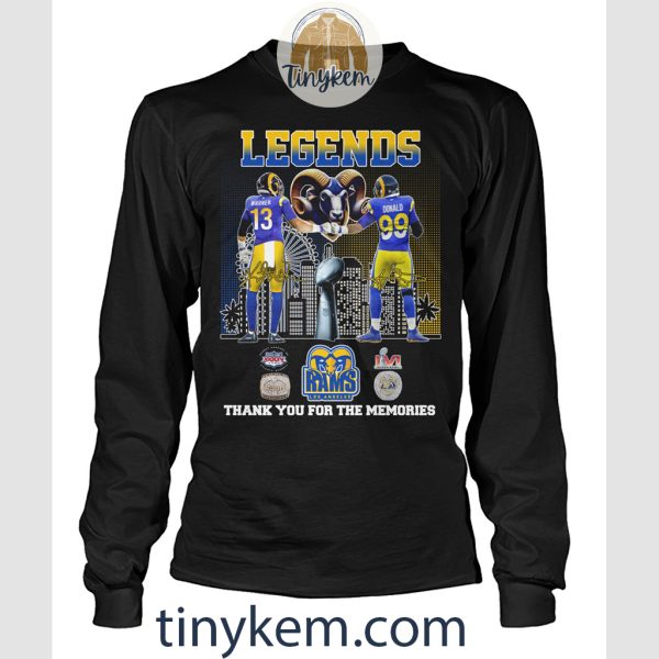 Rams Legends Warner And Donald Tshirt