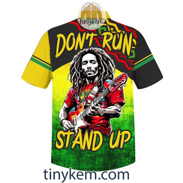 Reggae On The Road Bob Marley Hawaiian Shirt