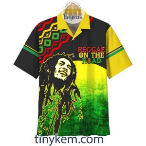 Reggae On The Road Bob Marley Hawaiian Shirt2B3 FhD8Y