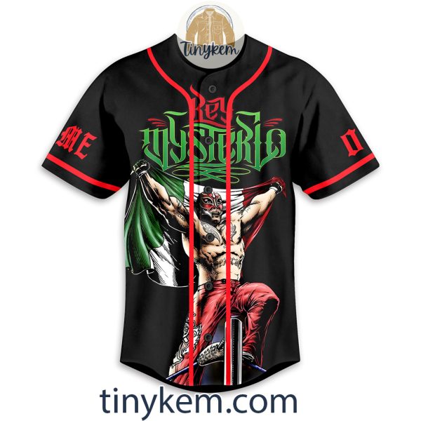 Rey Mysterio Customized Baseball Jersey