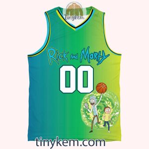 Rick and Morty Customized Basketball Suit Jersey2B2 7See7