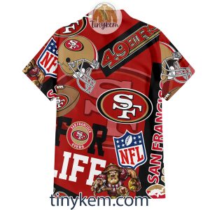 San Francisco 49ers Hawaiian Shirt and Beach Shorts2B2 1j6L9