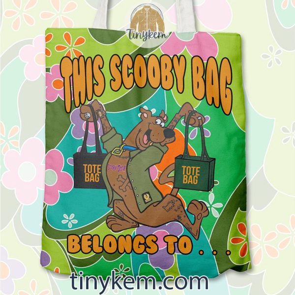Scooby Doo Customized Summer Tote Bag