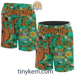 Scooby Doo Hawaiian Beach Shorts2B4 Qo7fU