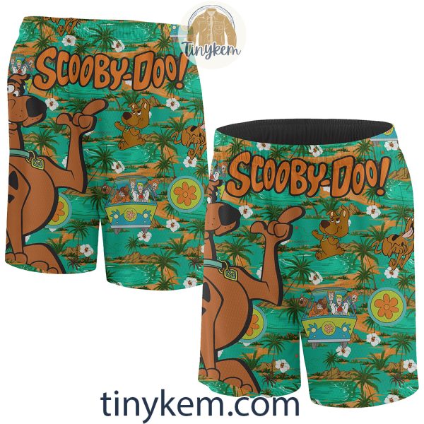 Scooby Doo Hawaiian Beach Shorts