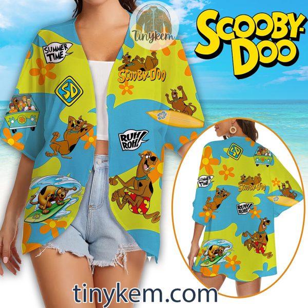 Scooby Doo Summer Time Kimono Beach