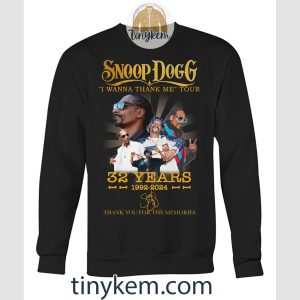 Snoop Dogg 32 Years 1992 2024 Shirt2B3 4pw89