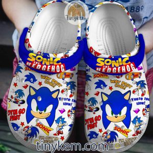 Sonic The Hedgehog Unisex Clog Crocs