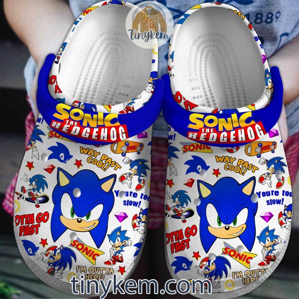 Sonic The Hedgehog Unisex Clog Crocs