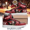 Texas Longhorns Basketball Air Jordan 1 High Top Shoes: Hook Em Horns