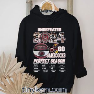 South Carolina Gamecocks Perfect Season 2024 Undefeated Shirt2B2 1nrD4