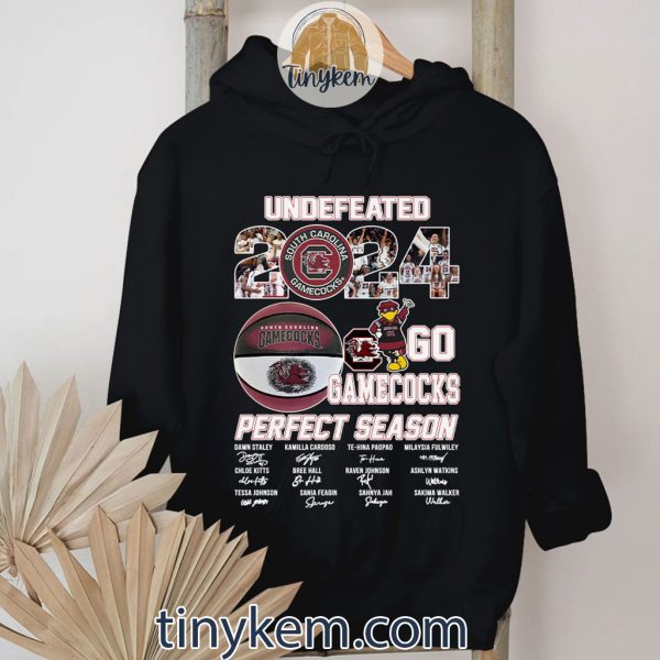 South Carolina Gamecocks Perfect Season 2024 Undefeated Shirt