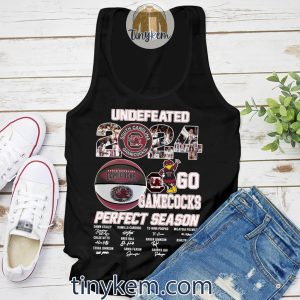 South Carolina Gamecocks Perfect Season 2024 Undefeated Shirt2B4 ZzsTX