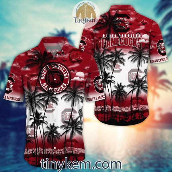 South Carolina Gamecocks Summer Coconut Hawaiian Shirt
