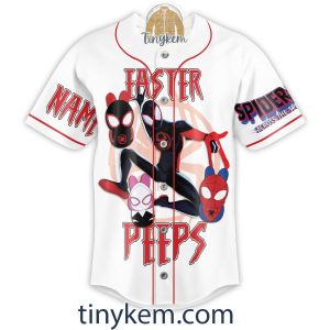 Spider Man Easter Peeps Customized Baseball Jersey2B8 Im1DI