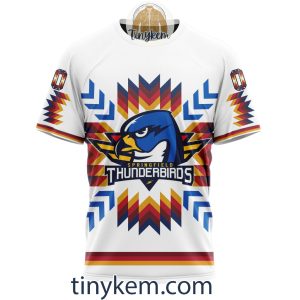 Springfield Thunderbirds Native Pattern Design Hoodie Tshirt Sweatshirt2B6 EnlkF