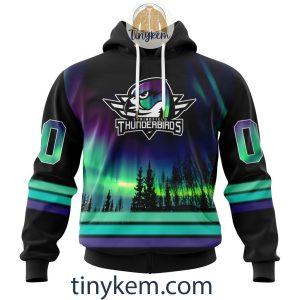 Springfield Thunderbirds Northern Lights Hoodie, Tshirt, Sweatshirt