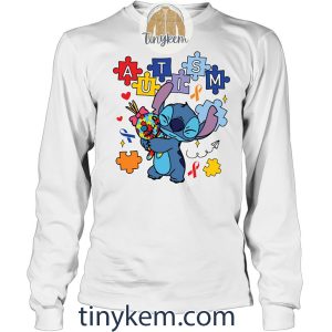 Stitch Autism Unisex Shirt2B4 Yo1Kh